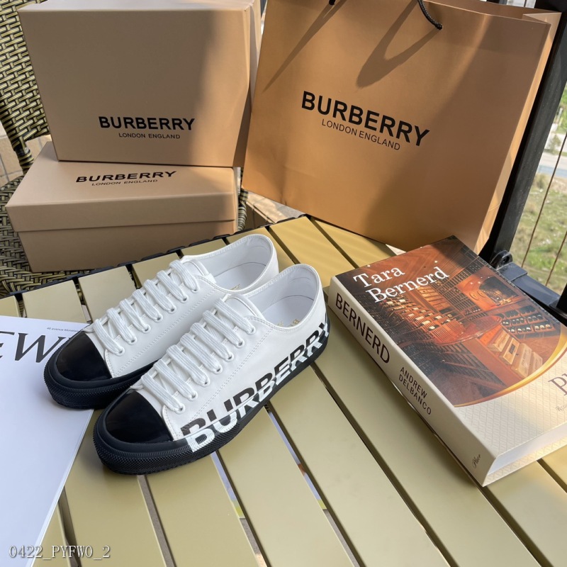 Burberry exclusive starting  retro casual shoes/small white shoes