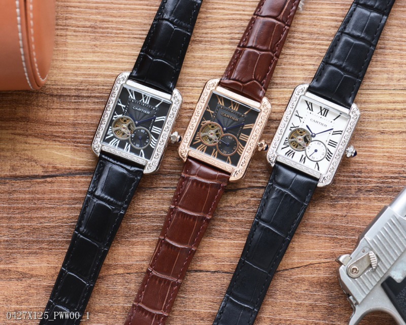 Cartier two -shot high -end high -end automatic mechanical movement men's watch
