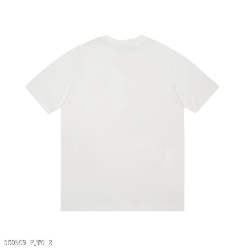 Ganni smiley fluorescent fluorescence printed short -sleeved T -shirt