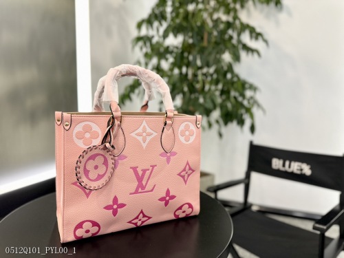 Lvvavinonthego shopping bag high -end relief pressure pattern whole bag