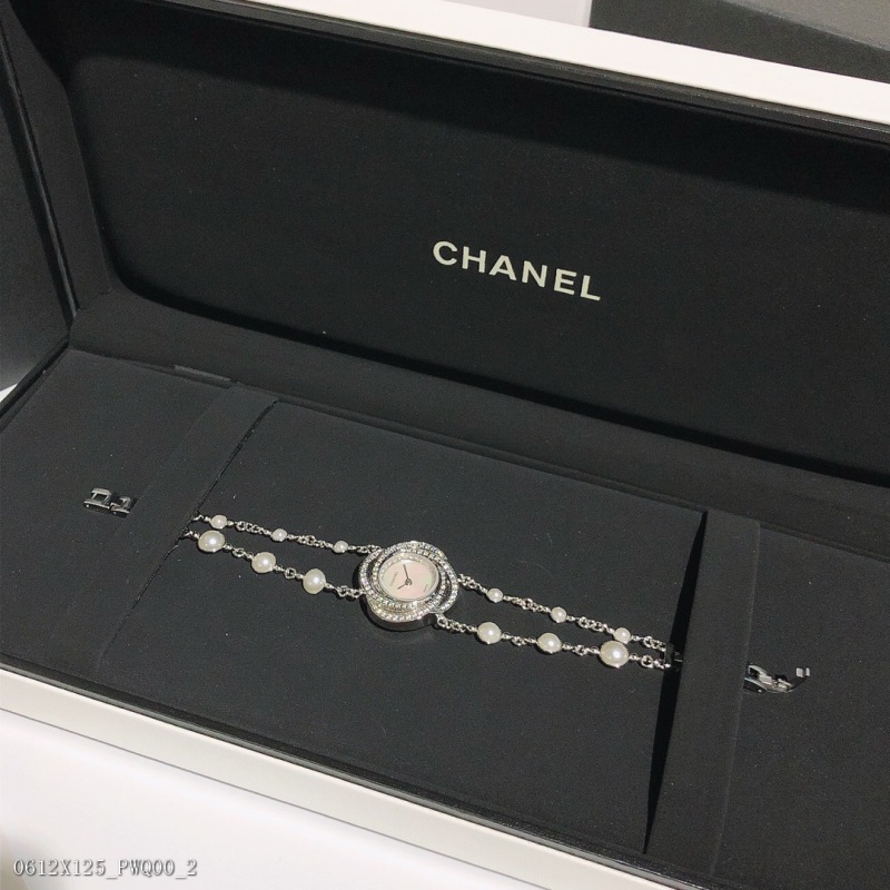 Chanel Camélia series high jewelry watch Swiss quartz movement watch