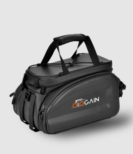 OLOGAIN Waterproof Bike Trunk Bag MTB Road Bicycle Bag Large Capacity Travel Cycling Luggage Carrier Saddle Seat Panniers
