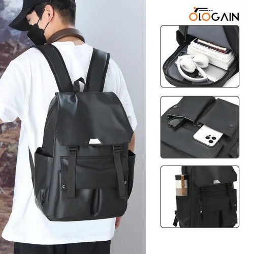 OLOGAIN waterproof bag fashionable campus youth backpack school backpack for college students