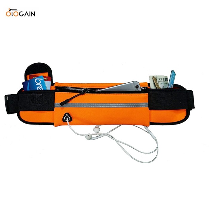 OLOGAIN New Sports Bag Running Waist Bag Pocket Jogging Portable Waterproof Cycling Bum Bag Outdoor Phone Anti-theft Pack Belt Bags