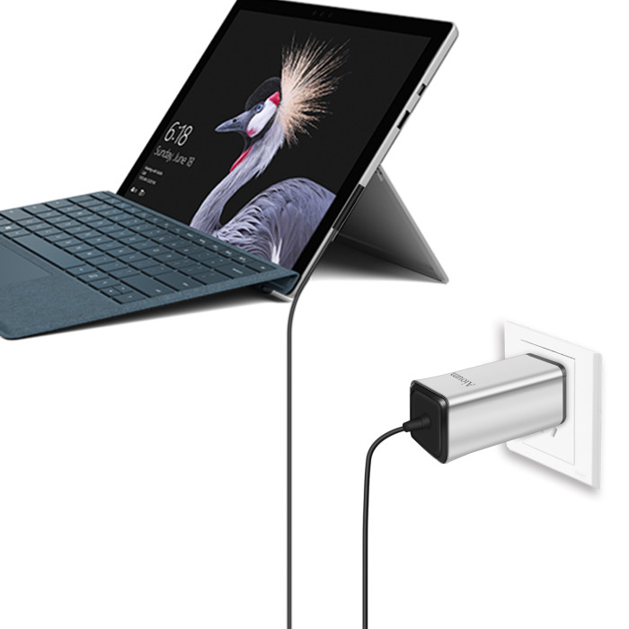 Surface Pro 3/4/5/6/7/BOOK/GO 15V/4A/65W 電源 AC アダプター For マイクロソフト Microsoft Surface Pro3/4/5/6/7/BOOK Intel Core i5 i7 タブレット AC 充電器 AC アダプター