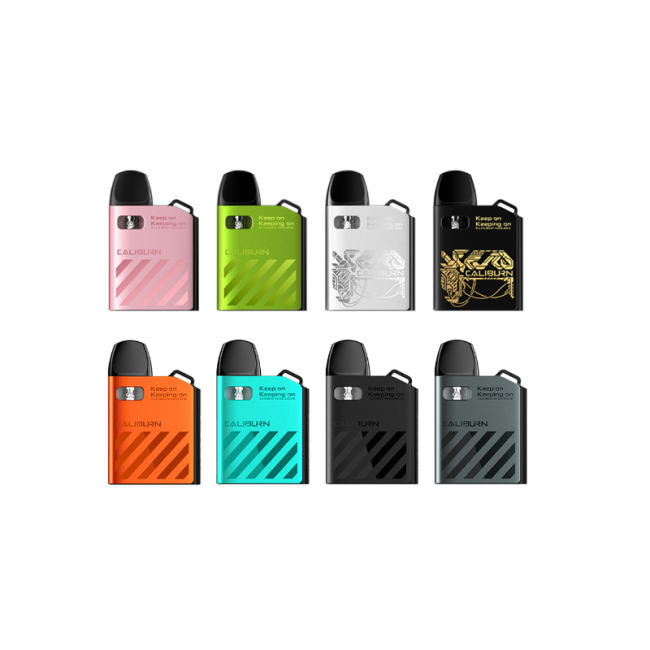 Uwell Caliburn AK2 Pod System Kit 520mah 2ML With UN2 Meshed-H 0.9Ω Coil