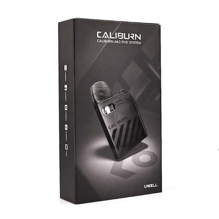 Uwell Caliburn AK2 Pod System Kit 520mah 2ML With UN2 Meshed-H 0.9Ω Coil