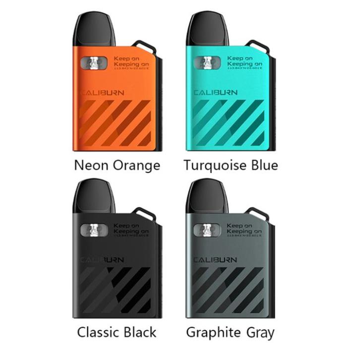 Uwell Caliburn AK2 Pod System Kit 520mah 2ML With UN2 Meshed-H 0.9Ω Coil