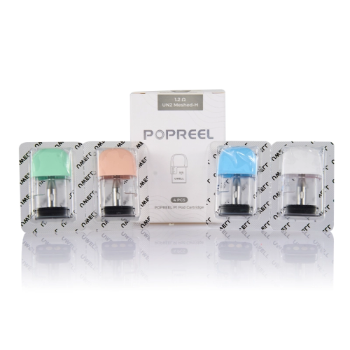 Uwell Popreel P1 Replacement Pod Cartridge 2ml With 1.2ohm UN2 Meshed-H Coil(4pcs/pack)