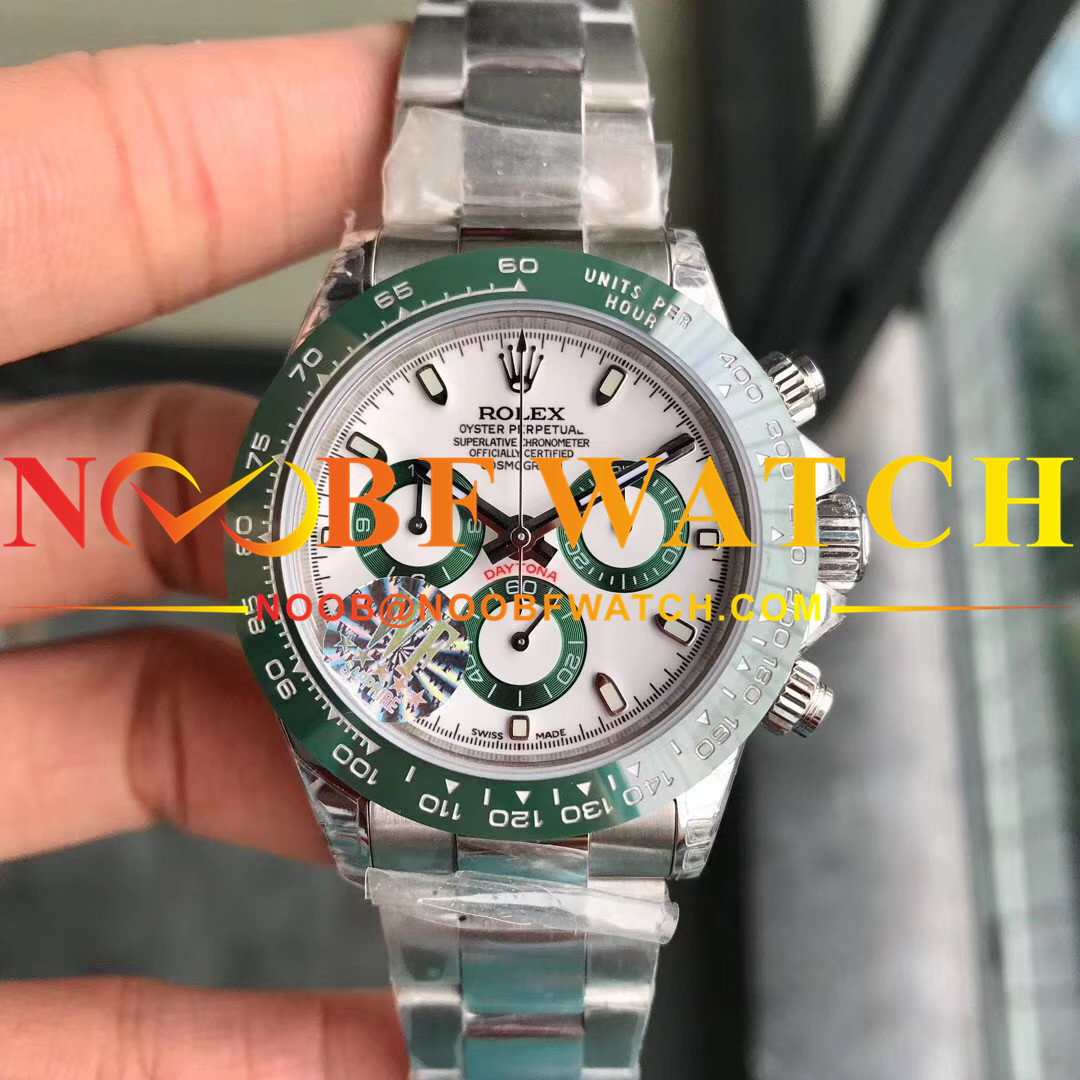 Daytona 116520 LV OMF SS White Dial Swiss 4130
