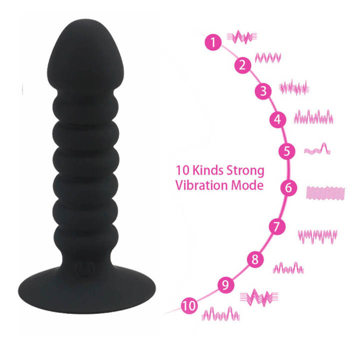 Anal Vibrator Butt Plug Sex Toy 