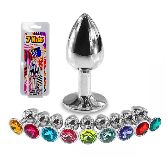 Stainless Steel Metal Anal Butt Plug (L)
