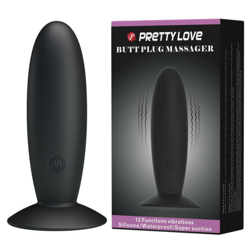 12 Speed USB Rechargeable Anal Plug