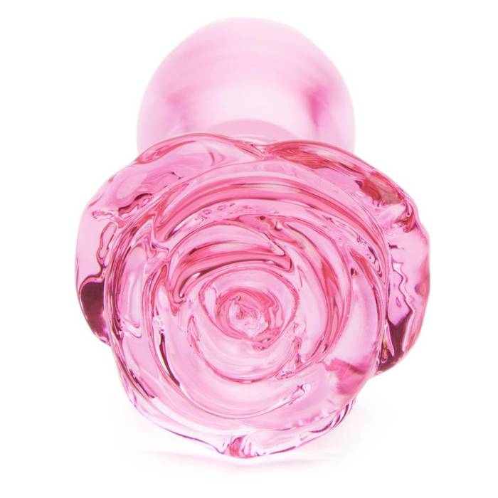 Rose Glass Sex Toys Dildo