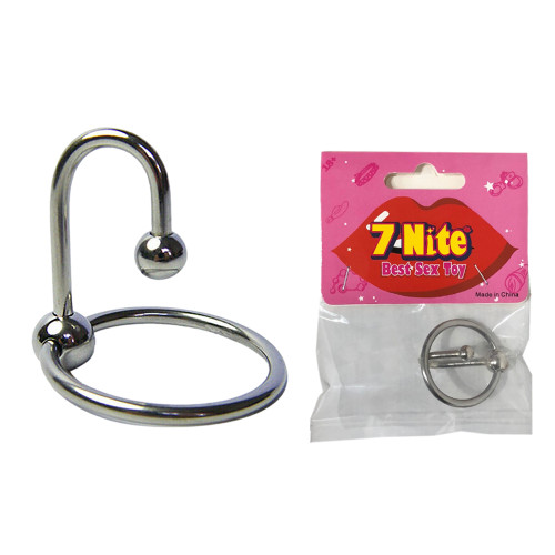 Dual Ball Stainless Steel Penis Head Ring