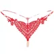 Heart-shaped sexy underwear