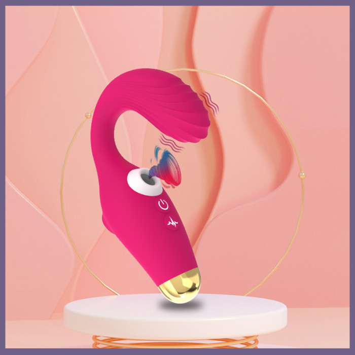 10 Frequency G-spot Sucking Vibrator