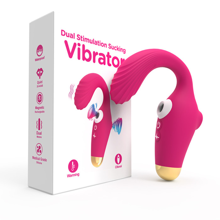 10 Frequency G-spot Sucking Vibrator