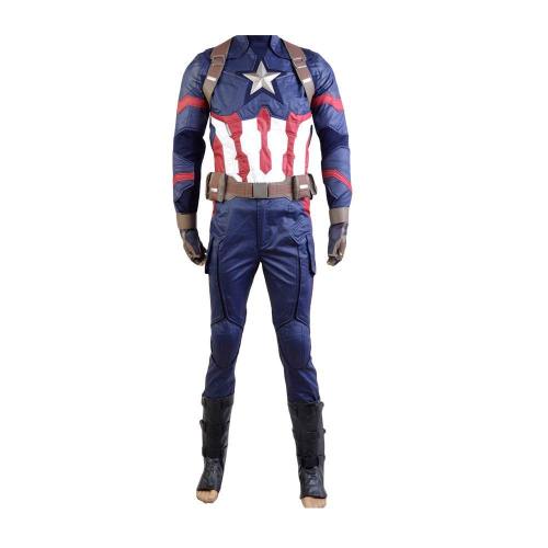 Captain America 3: Civil War Steve Rogers Uniform Cosplay Kostüm