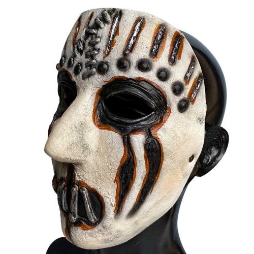 Slipknot Kopfbedeckung Cosplay Latex Kopfbedeckung Hälfte Gesicht Kopfbedeckung Halloween Party Cosplay Requisiten
