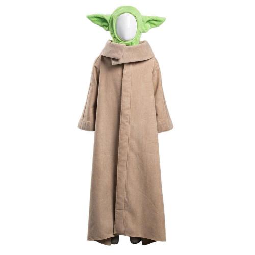 The Mandalorian - Baby Yoda Kinder Kostüm Cosplay Kostüm Robe Outfits Halloween Karneval Kostüm