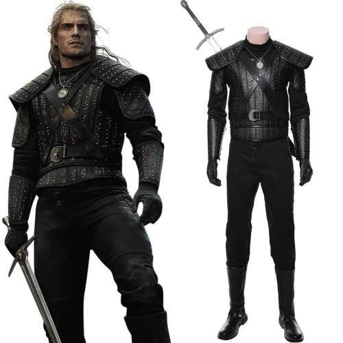 The Witcher Der Hexer Henry Cavill Geralt Geralt von Riva Cosplay Kostüm Version B