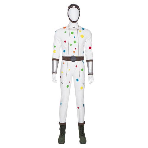 Suicide Squad Polka-Dot Man Cosplay Kostüm Outfits Halloween Karneval Jumpsuit
