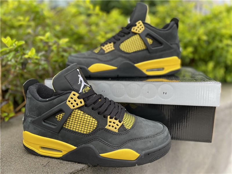 US 165.00 Air Jordan 4 Retro Thunder 2012
