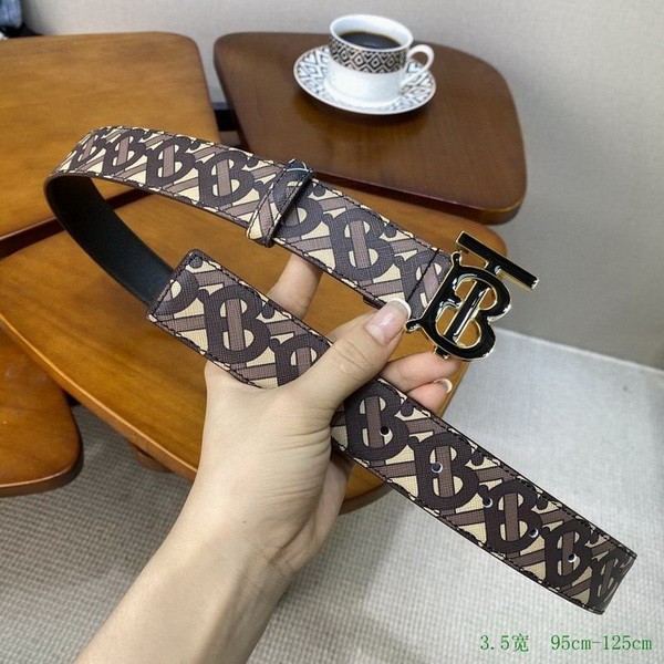 Super Perfect Quality Burberry Belts(100% Genuine Leather,steel buckle)-198