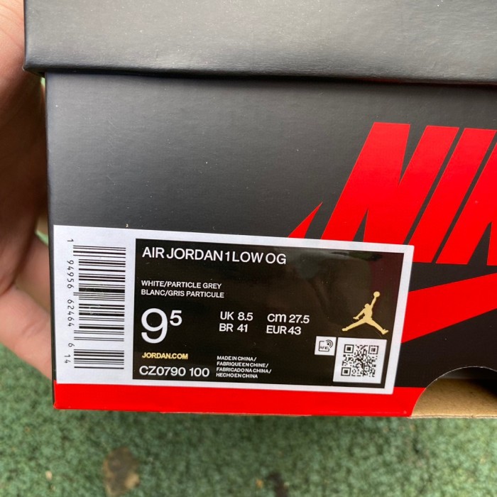Authentic Air Jordan 1 Low OG “Neutral Grey”
