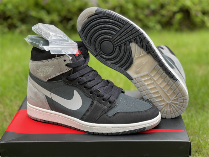 Authentic Air Jordan 1 Element Gore-Tex “Black Grey”