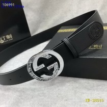 Super Perfect Quality G Belts(100% Genuine Leather,steel Buckle)-3782