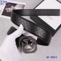 Super Perfect Quality G Belts(100% Genuine Leather,steel Buckle)-3779