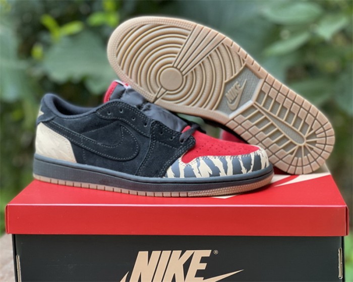 Authentic SoleFly x Air Jordan 1 Low “Carnivore”