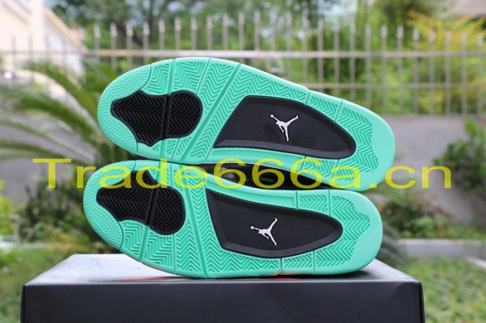Authentic Air Jordan 4 “Green Glow”