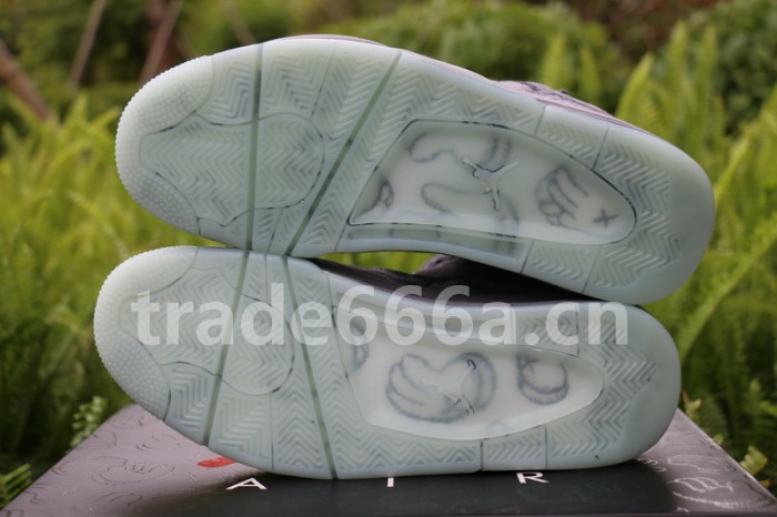 Authentic Kaws x Air Jordan 4 “Cool Grey”