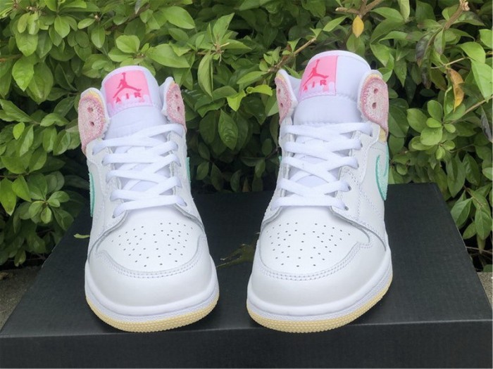 Authentic Air Jordan 1 Mid Paint Drip