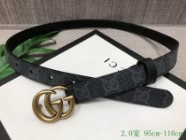 Super Perfect Quality G Belts(100% Genuine Leather,steel Buckle)-2695