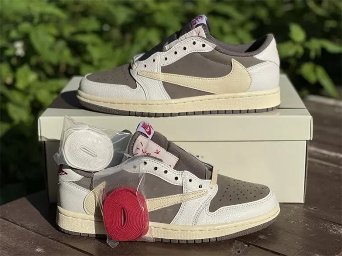 Authentic Travis Scott x Air Jordan 1 Low OG “Reverse Mocha”