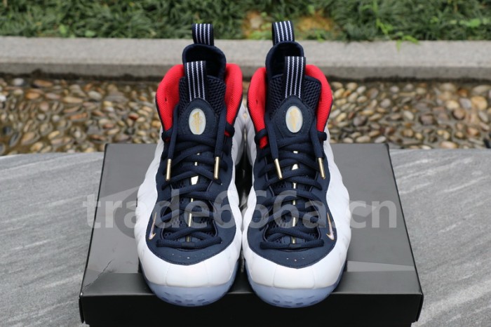 Authentic Air Foamposite one Olympic