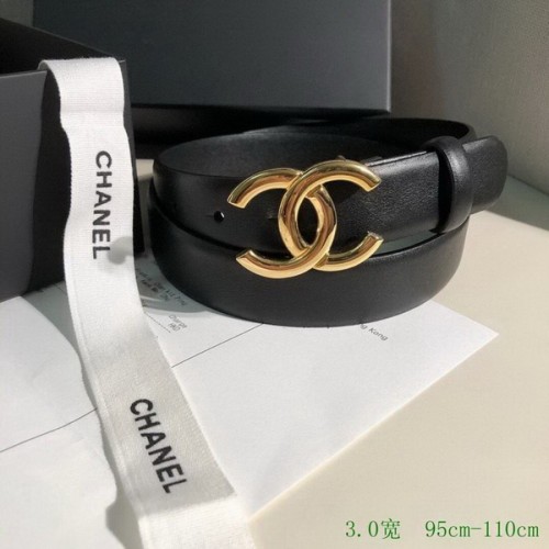 Super Perfect Quality CHNL Belts(100% Genuine Leather,steel Buckle)-236