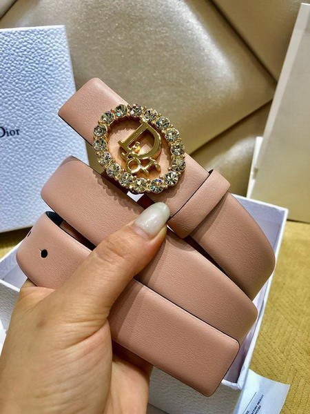Super Perfect Quality Dior Belts(100% Genuine Leather,steel Buckle)-608