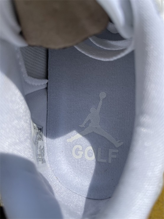 Authentic Air Jordan 1 Low Golf “Triple White”