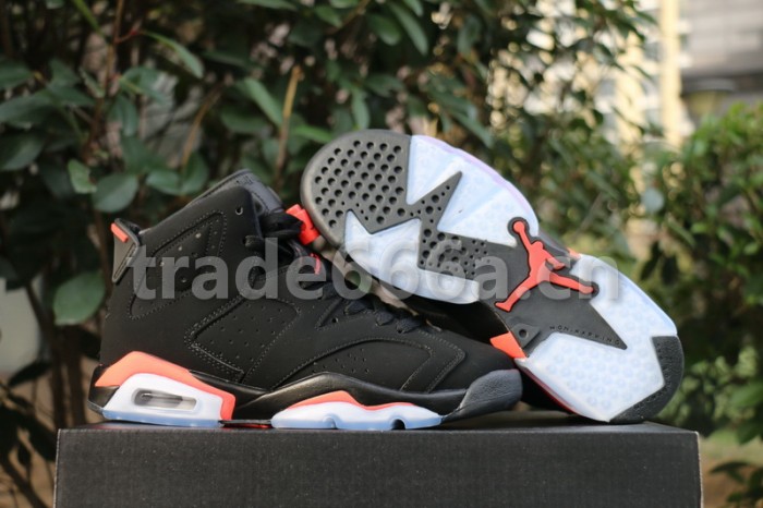 Authentic Air Jordan 6 “Black Infrared” Nike GS