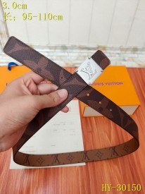 Super Perfect Quality LV women Belts(100% Genuine Leather,Steel Buckle)-227