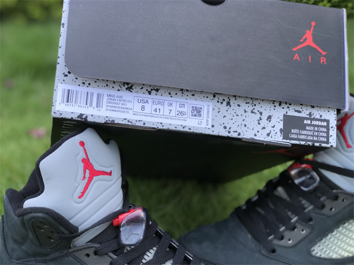 Authentic Air Jordan 5 Gore-Tex“Off-Noir”