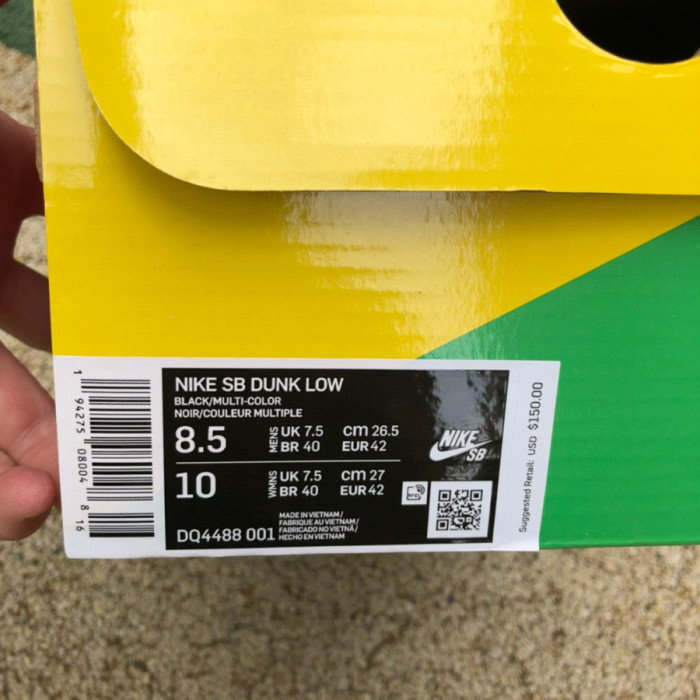 Authentic Neckface x Nike SB Dunk Low