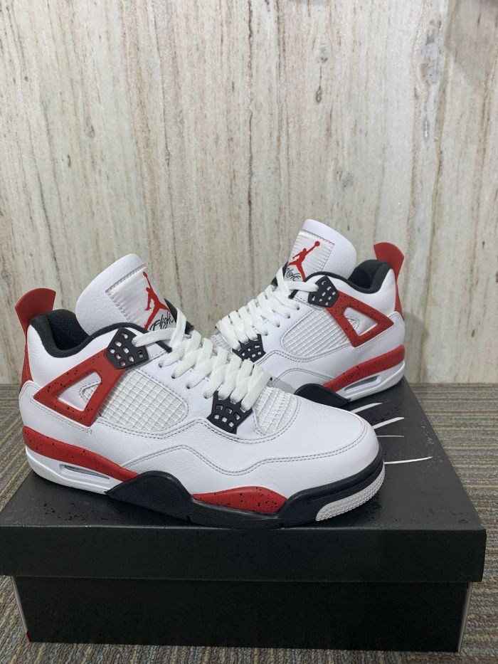 Authentic Air Jordan 4 “Red Cement”