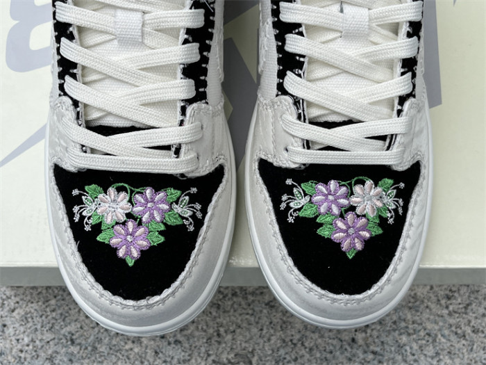Authentic Nike SB Dunk Low Decon “N7” White Black