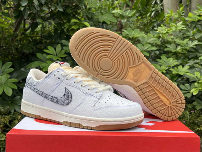 Authentic Nike Dunk Low “Washed Denim”
